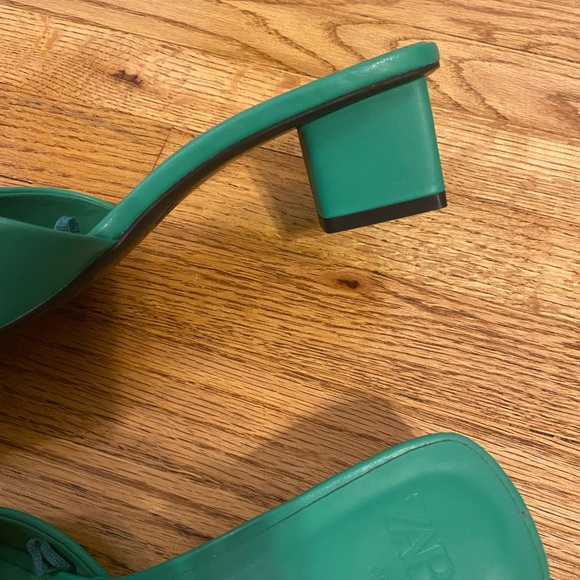 Zara Mule Sandal Heel - Picture 7 of 14